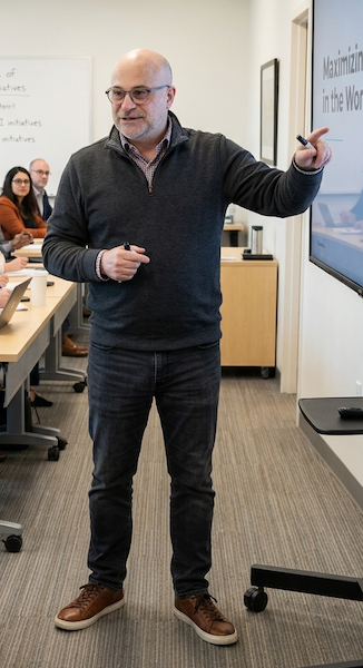 Iliya Rybchin leading workshop